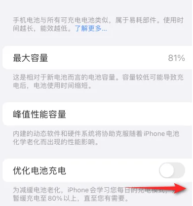 横沥镇苹果15维修分享iPhone15充电到80%就充不进电了怎么办 